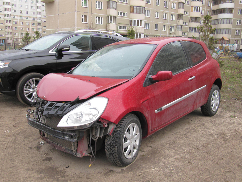 Выкуп битого авто Renault Clio