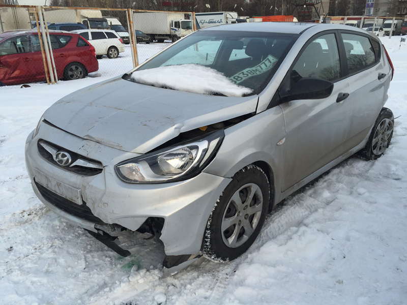 Выкуп битых авто Hyundai Solaris